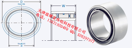 GMNFP453M單向軸承圖紙